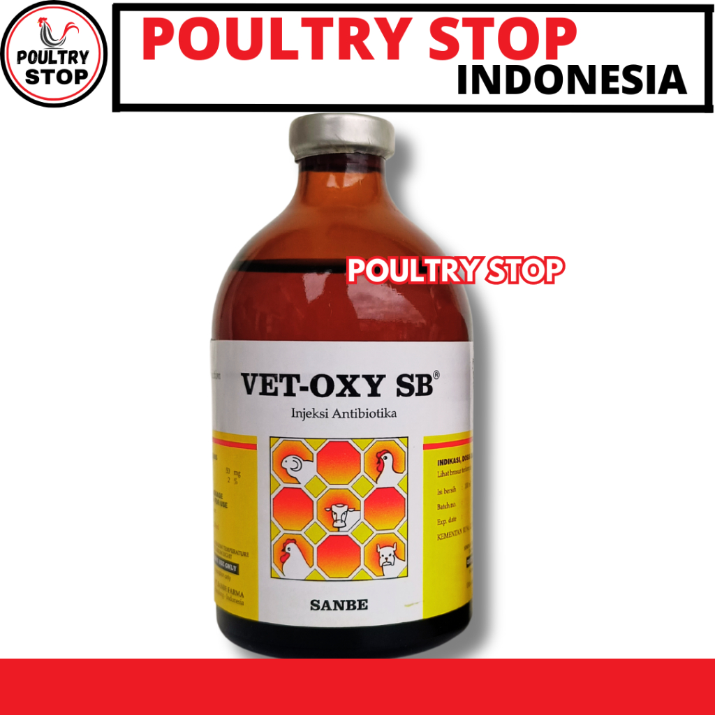 VET OXY SB 100ml - Antibiotik Hewan Sanbe