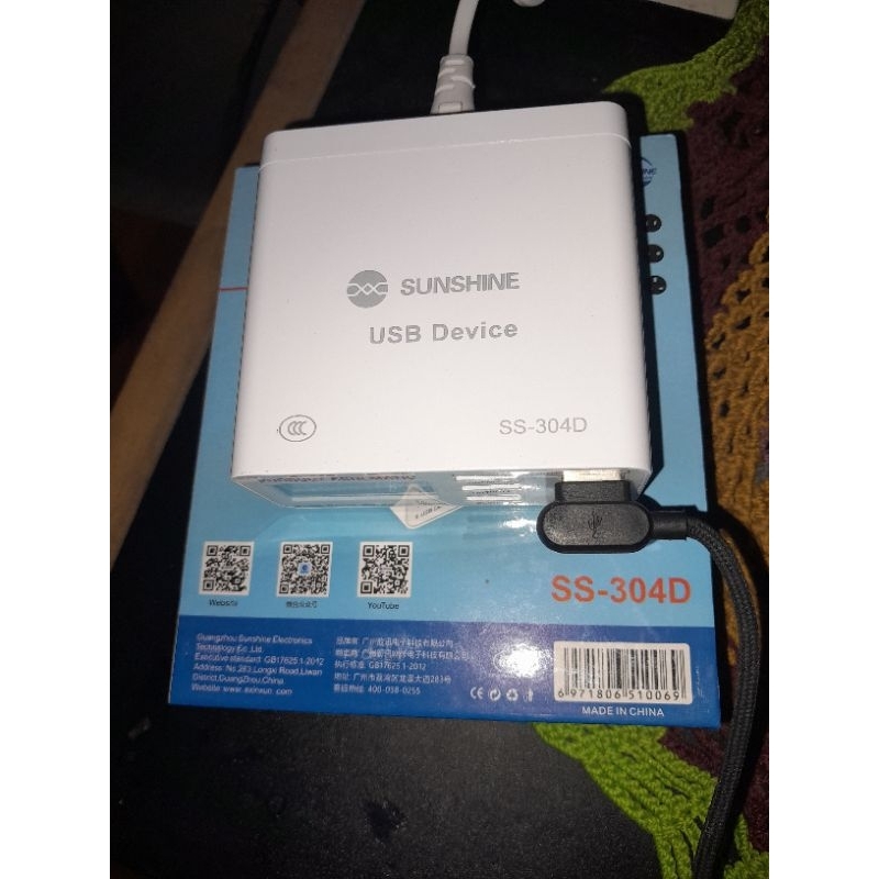 Adaptor Sunshine 6 port -Charger 6 port ss-304