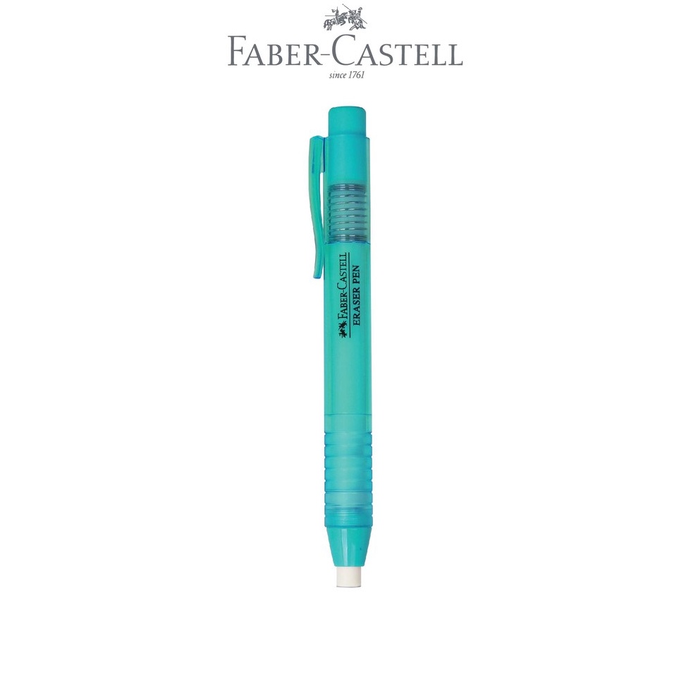 

KODE D18Y Faber Castell Eraser Pen Blue Barrel
