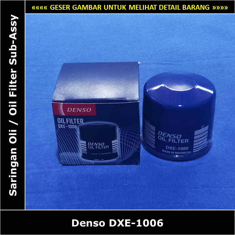 Filter Oli Suzuki Grand Vitara Hybrid 1500 cc K15C Denso DXE-1006 Oil Filter DXE1006