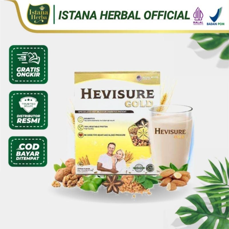 

Susu HEVISURE GOLD Milk Untuk Atasi Diabetes dan Kencing Manis Original USA isi 12 Sachet