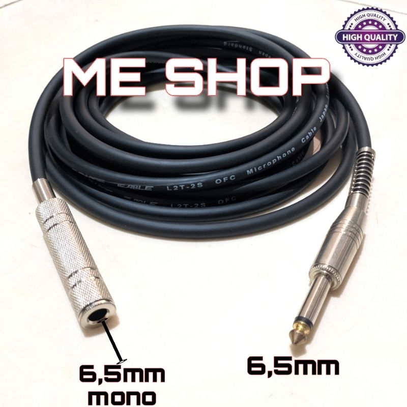 Kabel extension jack akai mono to socket akai mono/jack akai mono female