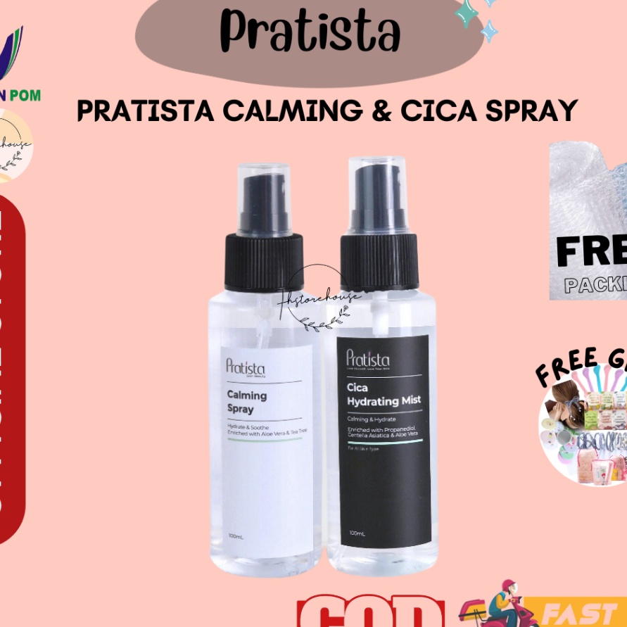 HOT Pratista  Bundling Calming Spray Pratista  Cica Hydrating Mist Pratista 1ml original fhstorehous