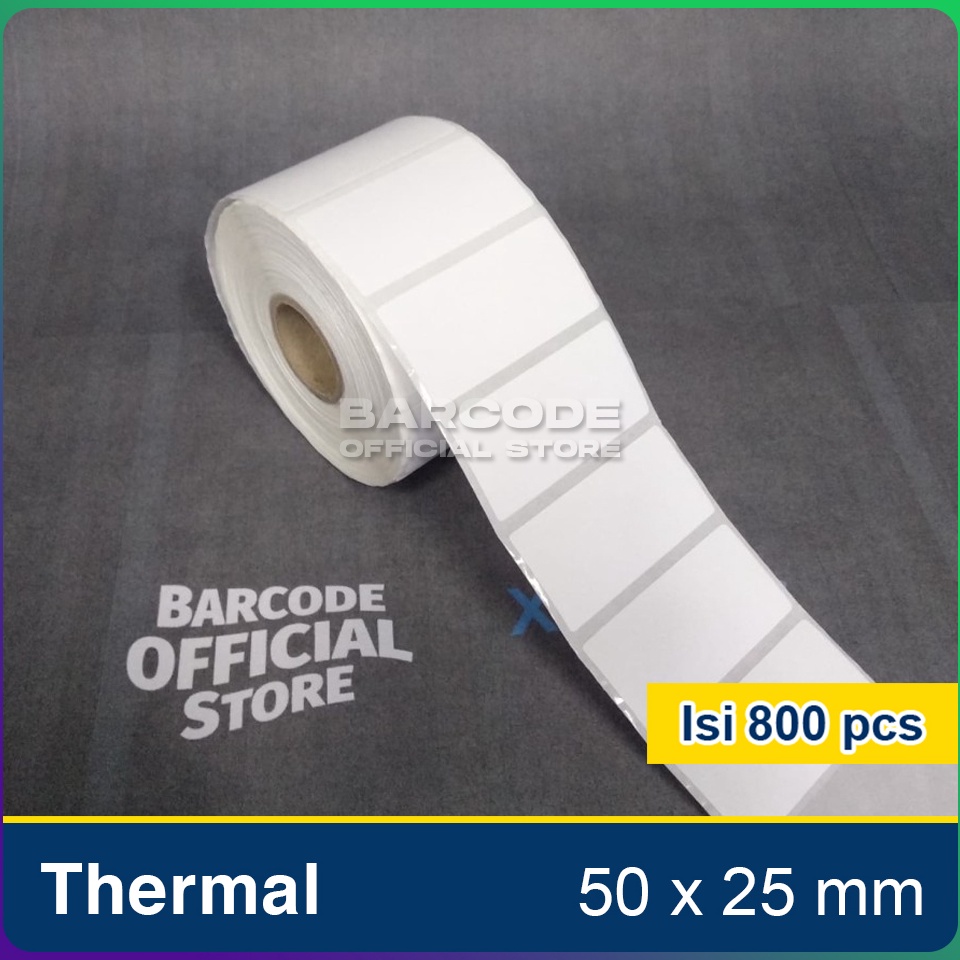 

KODE N82I Label Thermal 5x25mm 5x25 5 x 25 mm 1 LINE Kertas Sticker Receipt Printer Barcode Xpinter