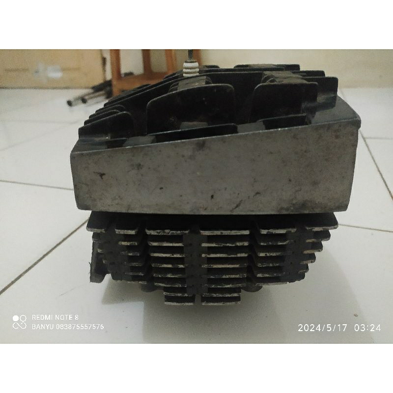 blok seher boring set blok head kop Suzuki RGR 150cc original copotan standar belum OB belum porting