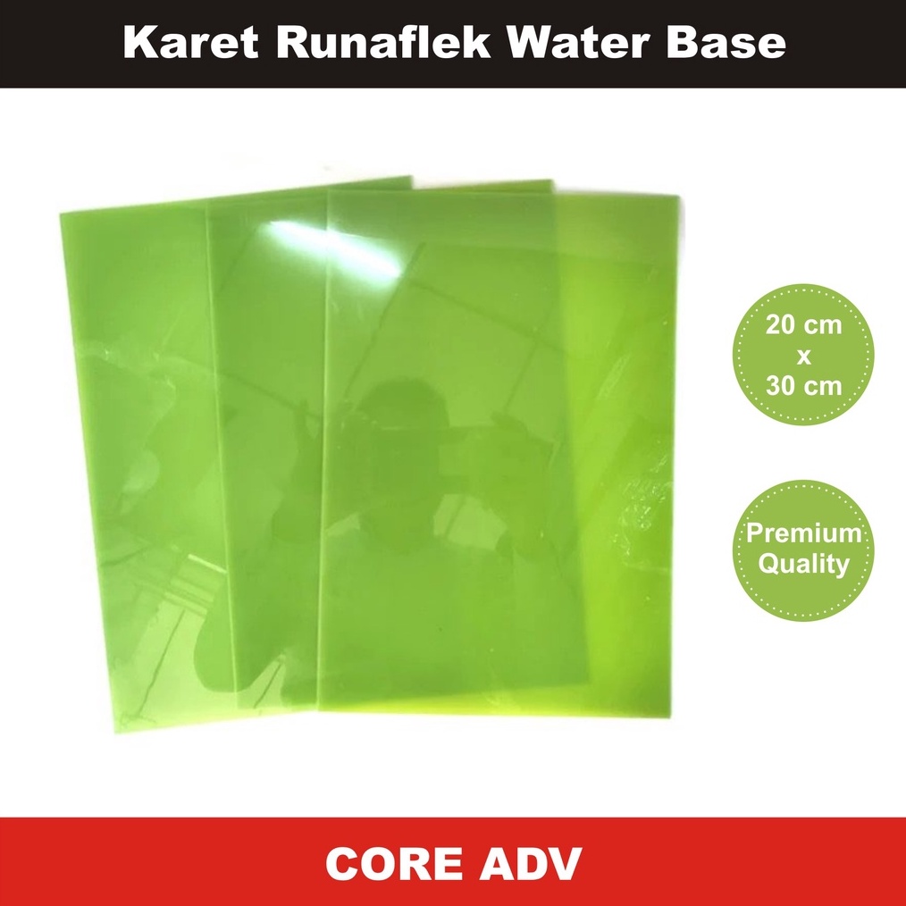 KODE R1D Karet Stempel Runaflek Basis Air