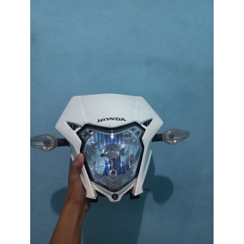headlamp kepala lampu depan crf 150 l original ori