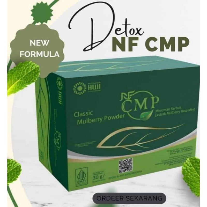 

NF CMP CLASSIC MULBERRY POWDER..MINUMAN SERBUK EXSRTAK MULBERRY RASA MINT..UNTUK MENJAGA DAYA TAHAN TUBUH SERTA MENYEHATKAN BADAN