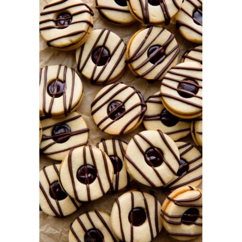 

Heavenly Cake Choco Striped Donuts Cookies