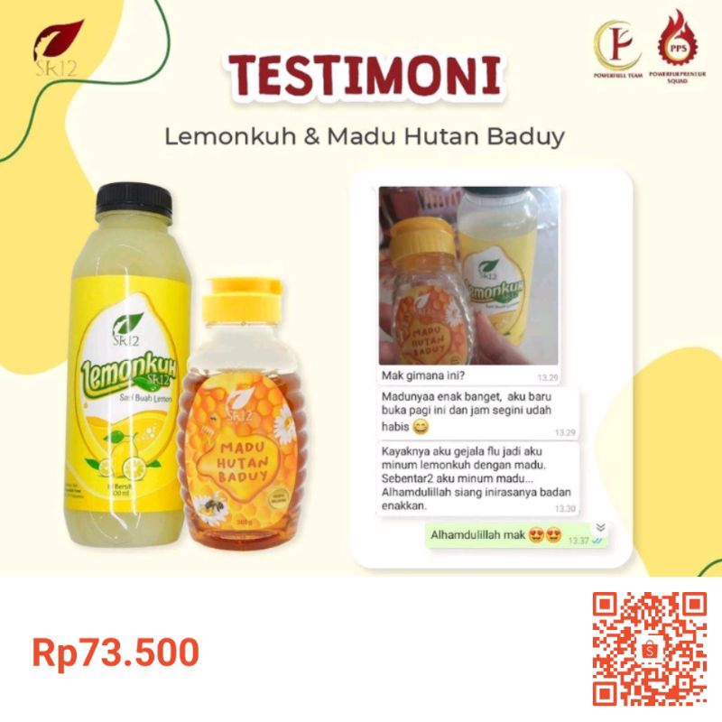 

Lemonkuh SR12 Sari Buah Lemon Asli Minuman Herbal Daya Tahan Tubuh Dan Diet Alami