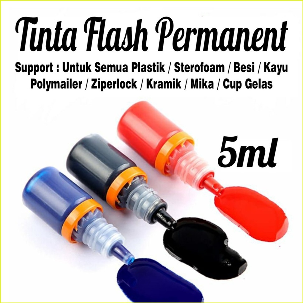 

KODE W5V Tinta Stempel Permanent Waterproof