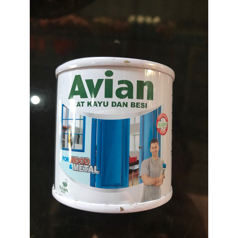 

Avian cat minyak warna Bronze emas 100 cc