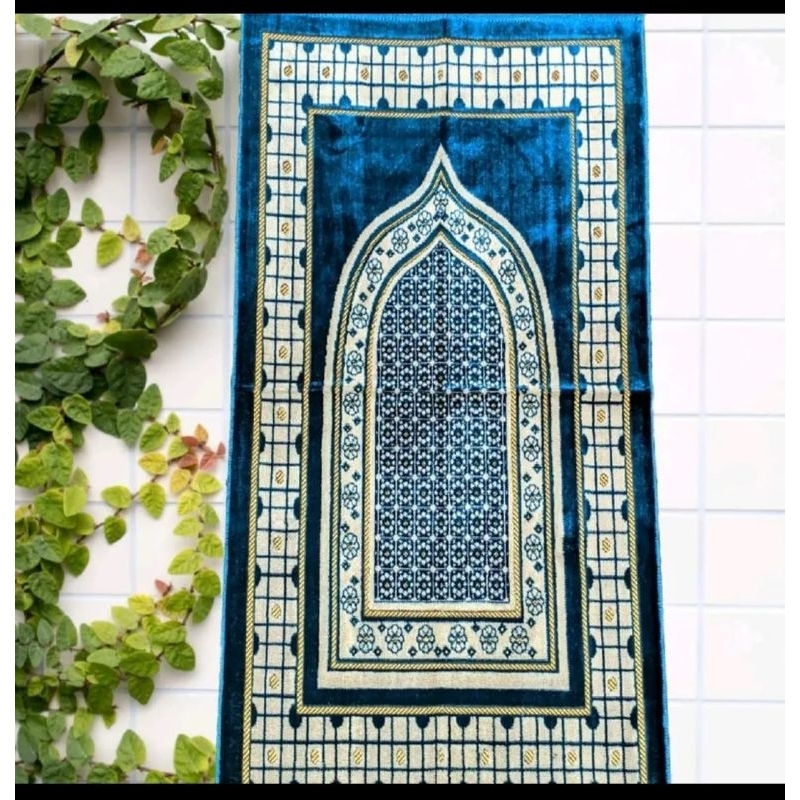 SAJADAH MIDI AR RAHMAN GOLD TURKIYE 53x105cm