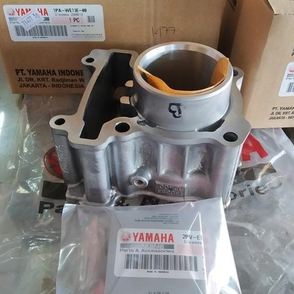 CYLINDER BLOK PLUS RING VIXION NEW / JUPITER MX KING [1PA-WE13E-00]