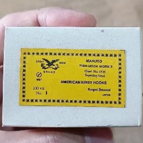 Mata Kail Pancing Coklat Maruto 1535 Eagle Wave Brand.