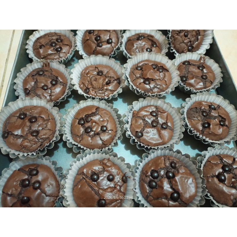 

fudgy brownies super nyoklat/brownies/coklat