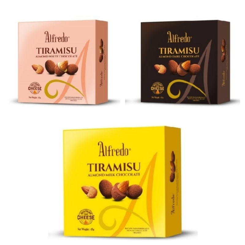 

Alfredo Tiramisu Almond Chocolate All Varian 65gr