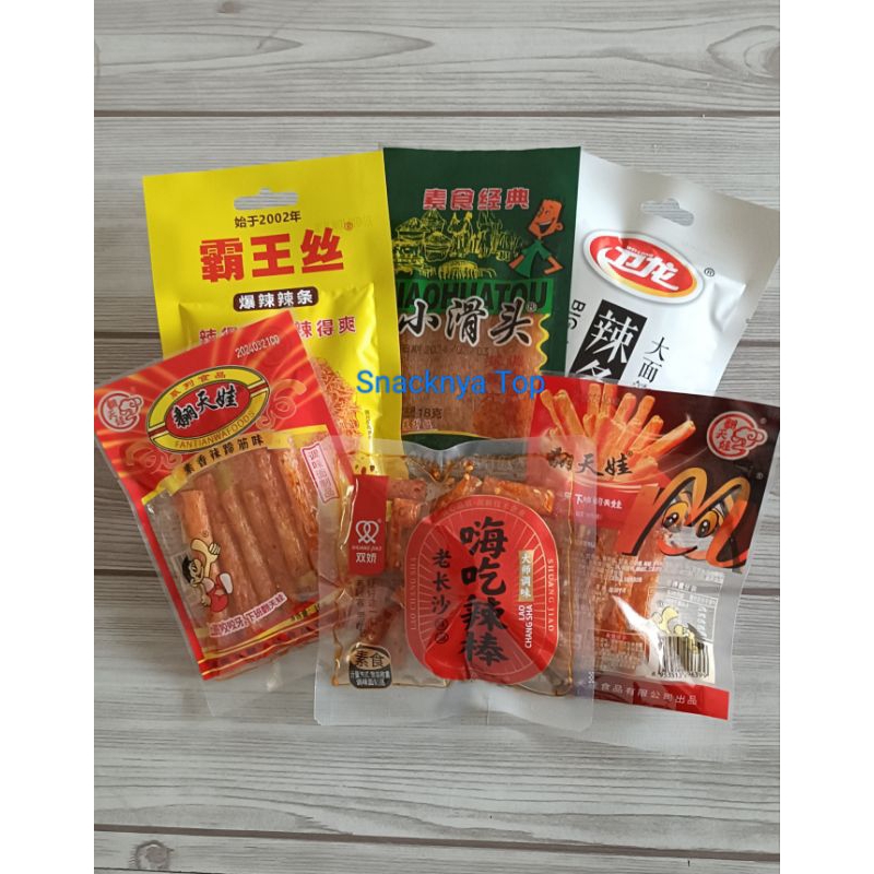 

Halal/Camilan Snack gurih/Aneka Varian Rasa Snack Latiao