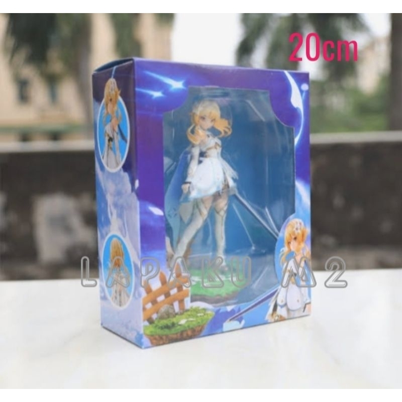 Action Figure Anime Genshin impact Lumine/Miniatur Pajangan