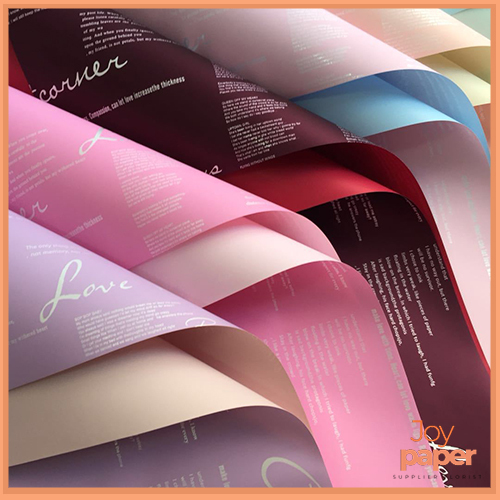 

Kertas Buket Bunga Cellophane Flower Wrapping Paper Ecer Lembaran KB6017