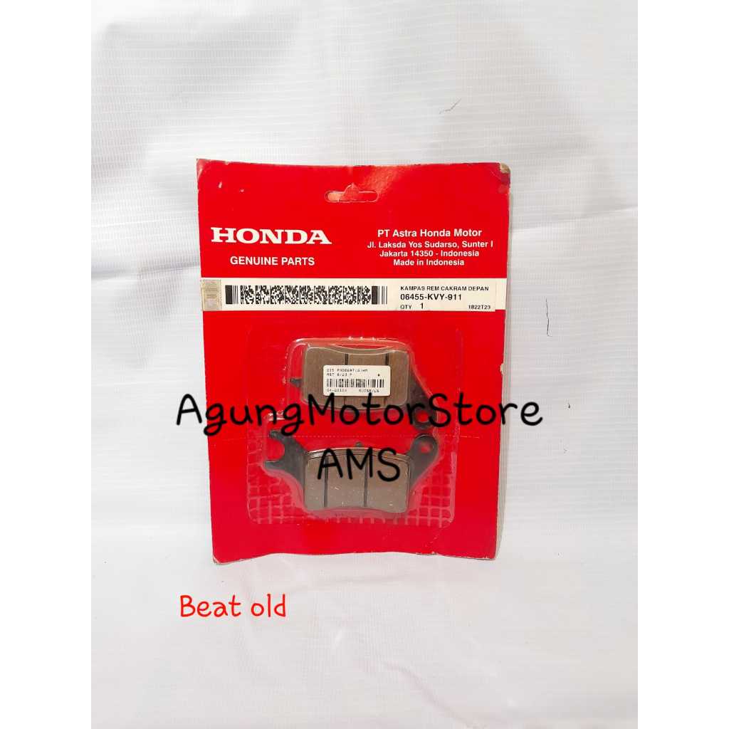 KAMPAS REM DEPAN HONDA BEAT OLD ORIGINAL AHM