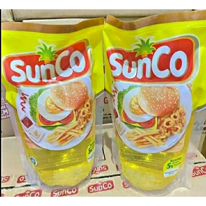 

MINYAK GORENG SUNCO 2L/Minyak jernih.