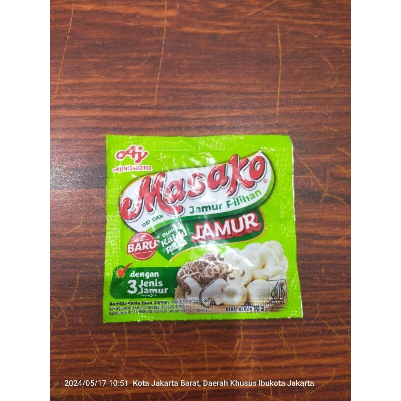 

AJINOMOTO MASAKO KALDU RASA JAMUR 10 gr