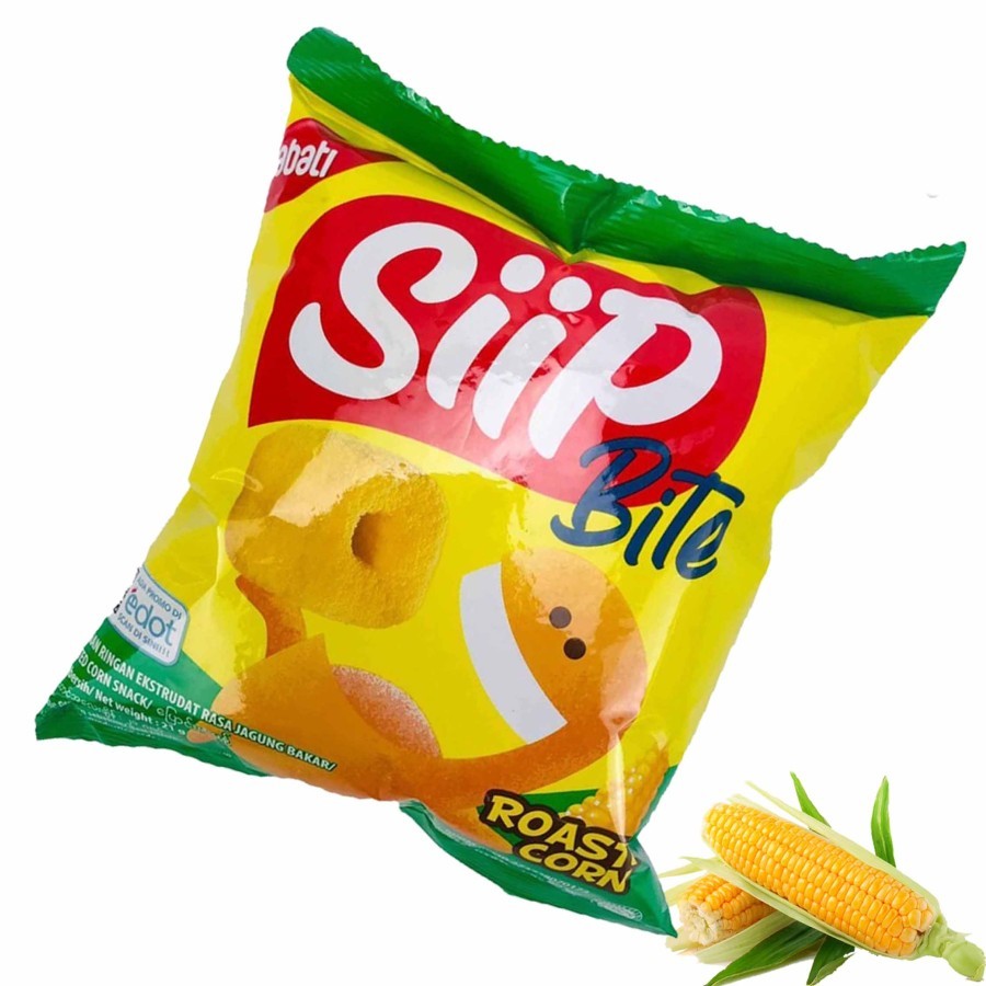 

Nabati Siip Snack Roasted Corn Flavour Rasa Jagung Bakar 50G