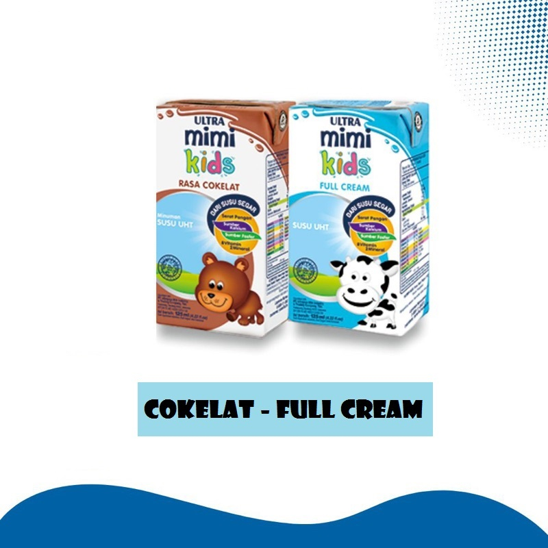 

Ultra Mimi Susu UHT Chocolate / Full Cream 125 ml