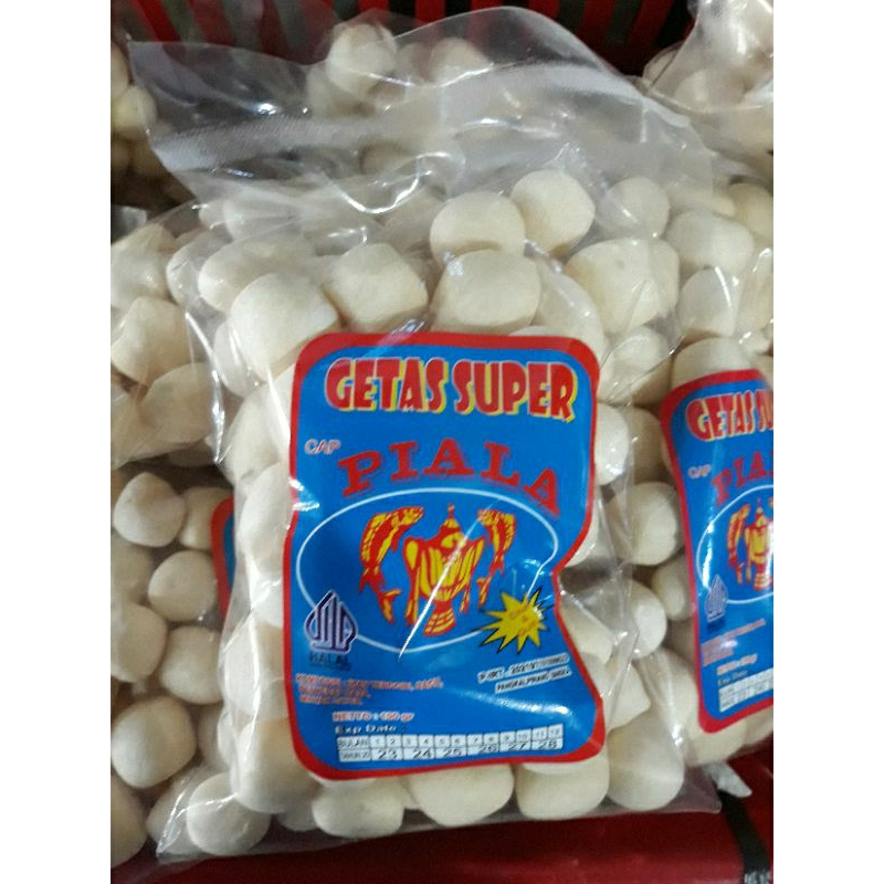 

Kerupuk getas cap piala logo biru 100 gram