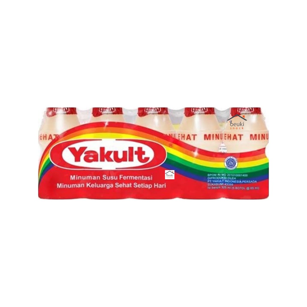 

Yakult Minuman Susu Fermentasi 1 Pack Isi 5 Botol