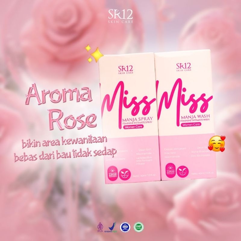 Miss Manja Spray Wash/Pengencang/perapat/pewangi vagina
