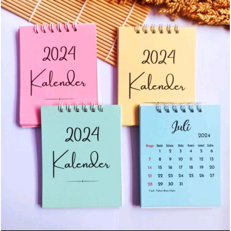 

Kalender Meja 2025/2024 Estetik Uk.A6 ( 10,5 cm X 14,8 cm )