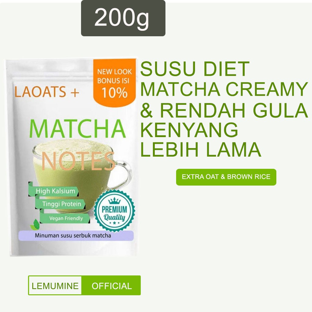 

Bubuk Minuman Matcha Powder Bubuk Matcha Penurun Berat Badan Pelangsing Badan Susu Diet Pelangsing Badan Laoats