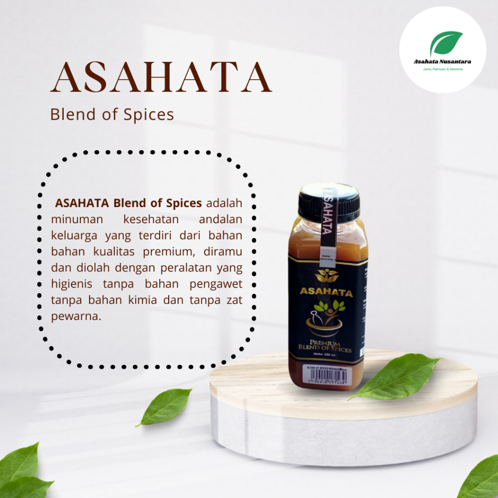 

Jus Rempah Tradisional/Ramuan Herbal Premium/Minuman Asahata 100ml