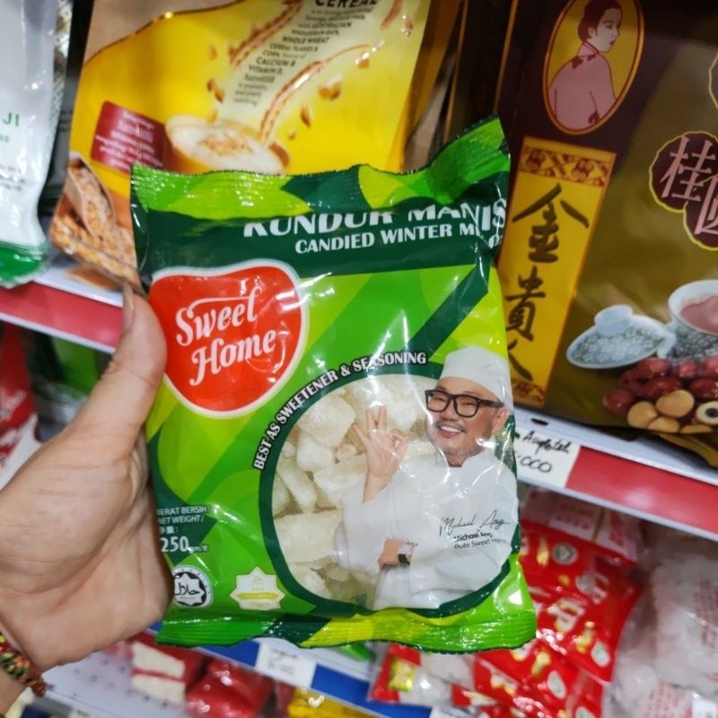 

Buah kendur , Tangkua kendur manis merek sweet home ukuran 250gram