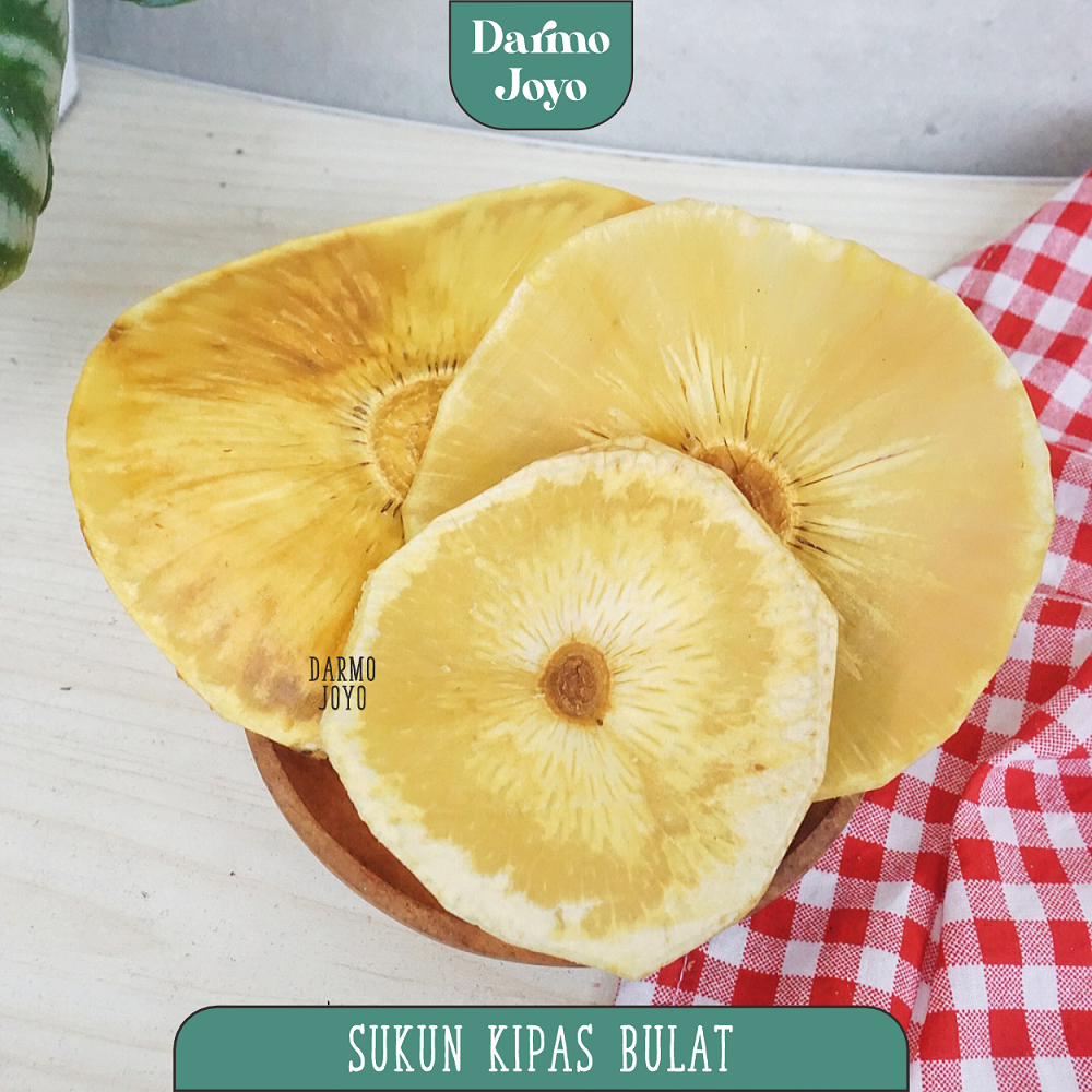 Sukun Kipas Bulat 400gr / Keripik Kripik Sukun Manis Gurih Camilan Snack Kiloan