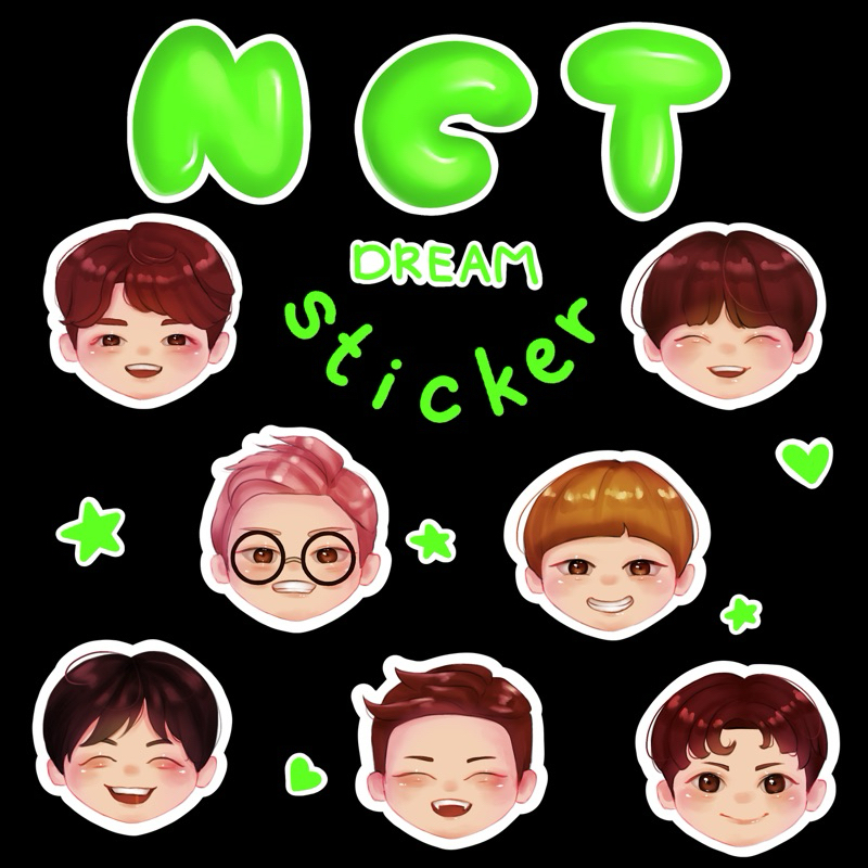 

STICKER NCT DREAM / CUTE / CHIBI / KPOP