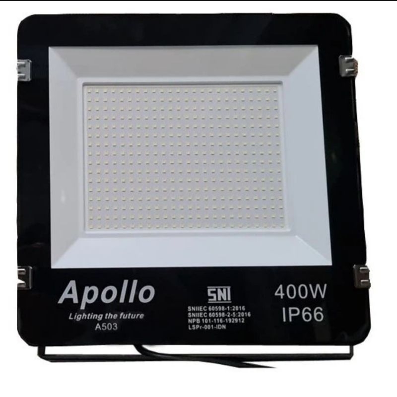 Lampu Floodlight LED 400Watt 400 W Watt Sorot Apollo 400W Lampu Tembak IP66