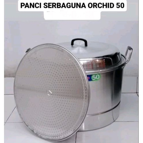 Panci dandang ORCHID 50 cm / panci kukus ORCHID