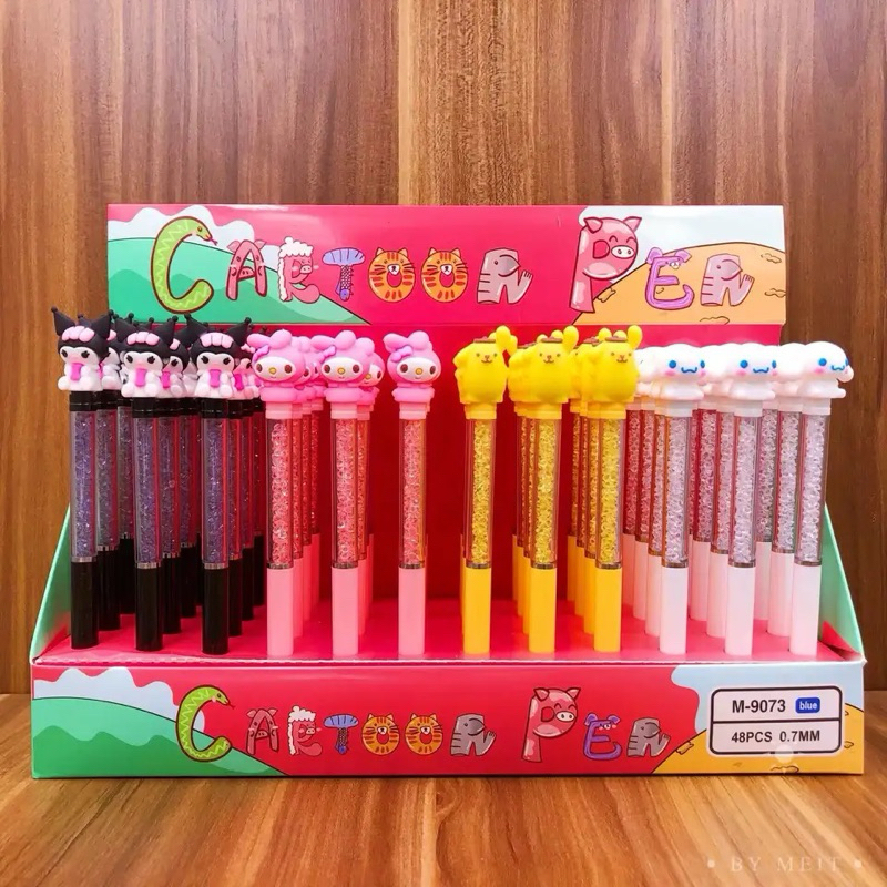

SAKHA- 1 PCS PULPEN KRISTAL KARAKTER SANRIO | PULPEN KARAKTER SANRIO TERBARU | PULPEN SANRIO VIRAL| CINAMOROL MELODY KUROMI POMPURIN
