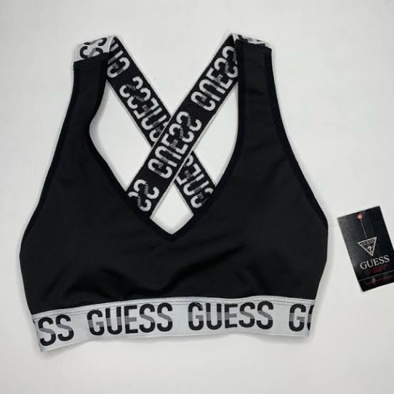 GUESS sport bra | cuci gudang | baju branded | BH olahraga | Baju branded Original