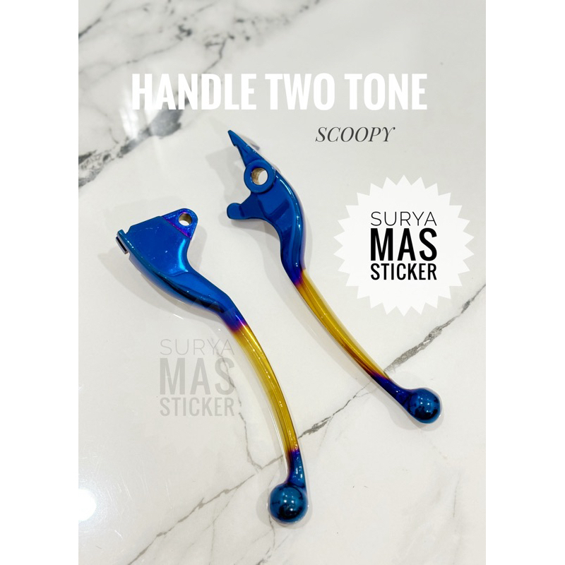 handle standar scoopy two tone motor