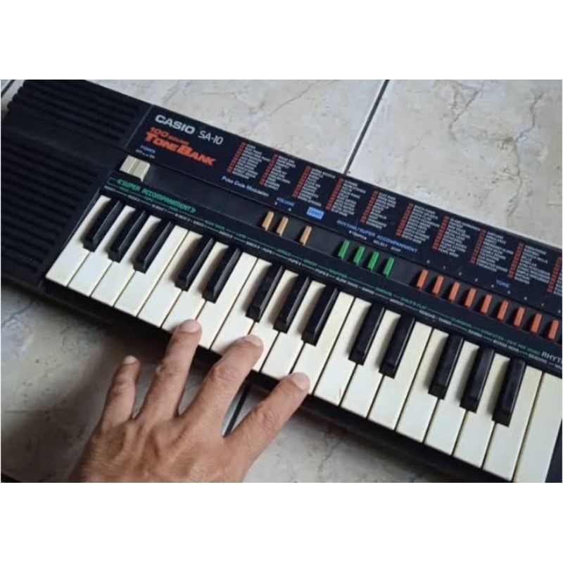 Jual keyboard piano drumband casio sa 10