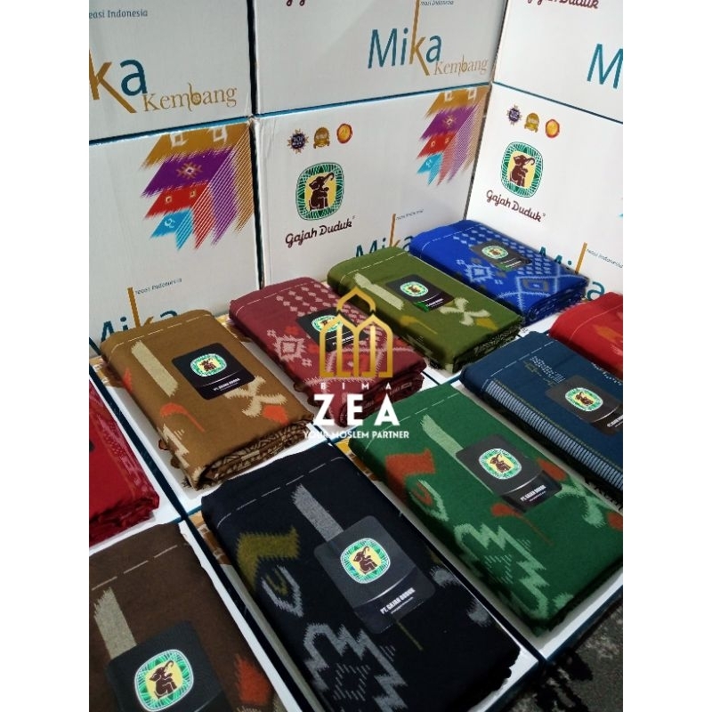 SARUNG GAJAH DUDUK MIKA KEMBANG