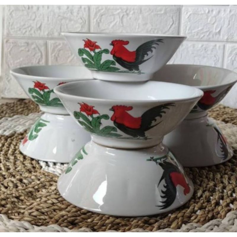 mangkok ayam jago  beling