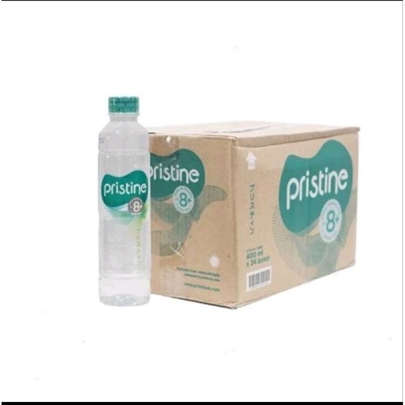 

PRISTINE Air Mineral PH 8.6+ 400 ml (24 botol)