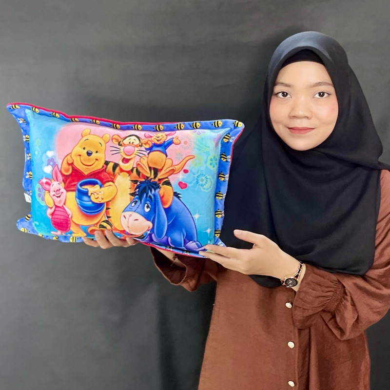 Awet Boneka Bantal Petak Panjang Karakter Korea Lucu Bantal Karakter Bantal Sofa Kursi Lucu Ukuran
