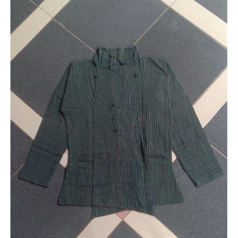 baju sarjan lurik jogja