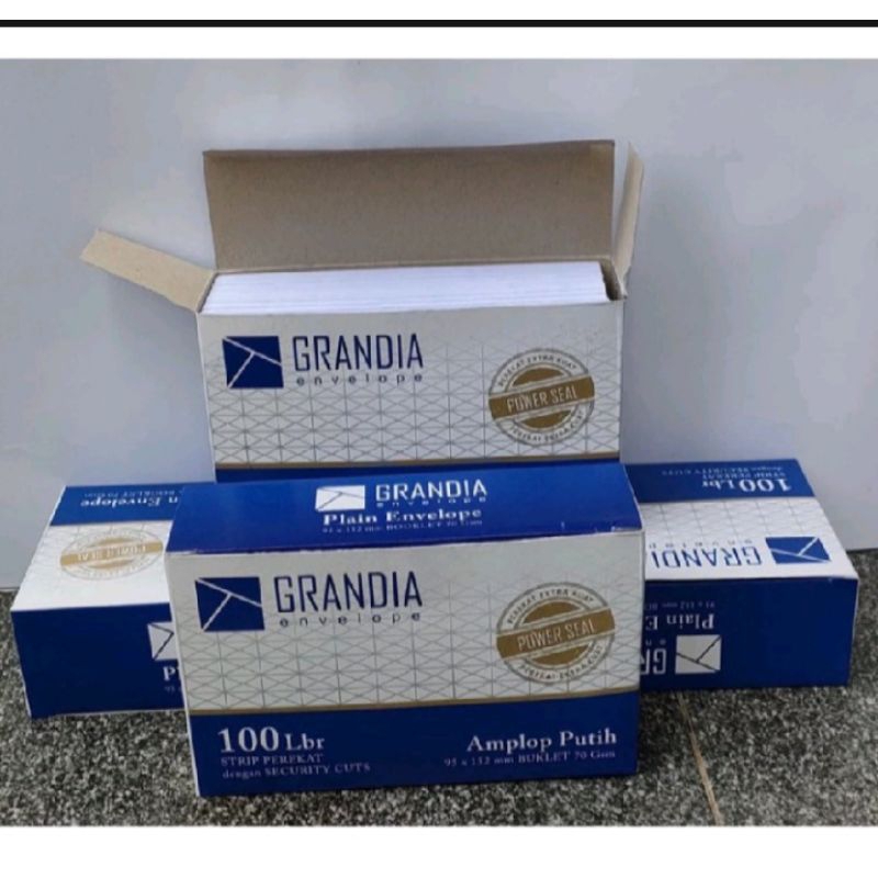 

PROMO AMPLOP MURAH GRANDIA ISI 100 PER PAK